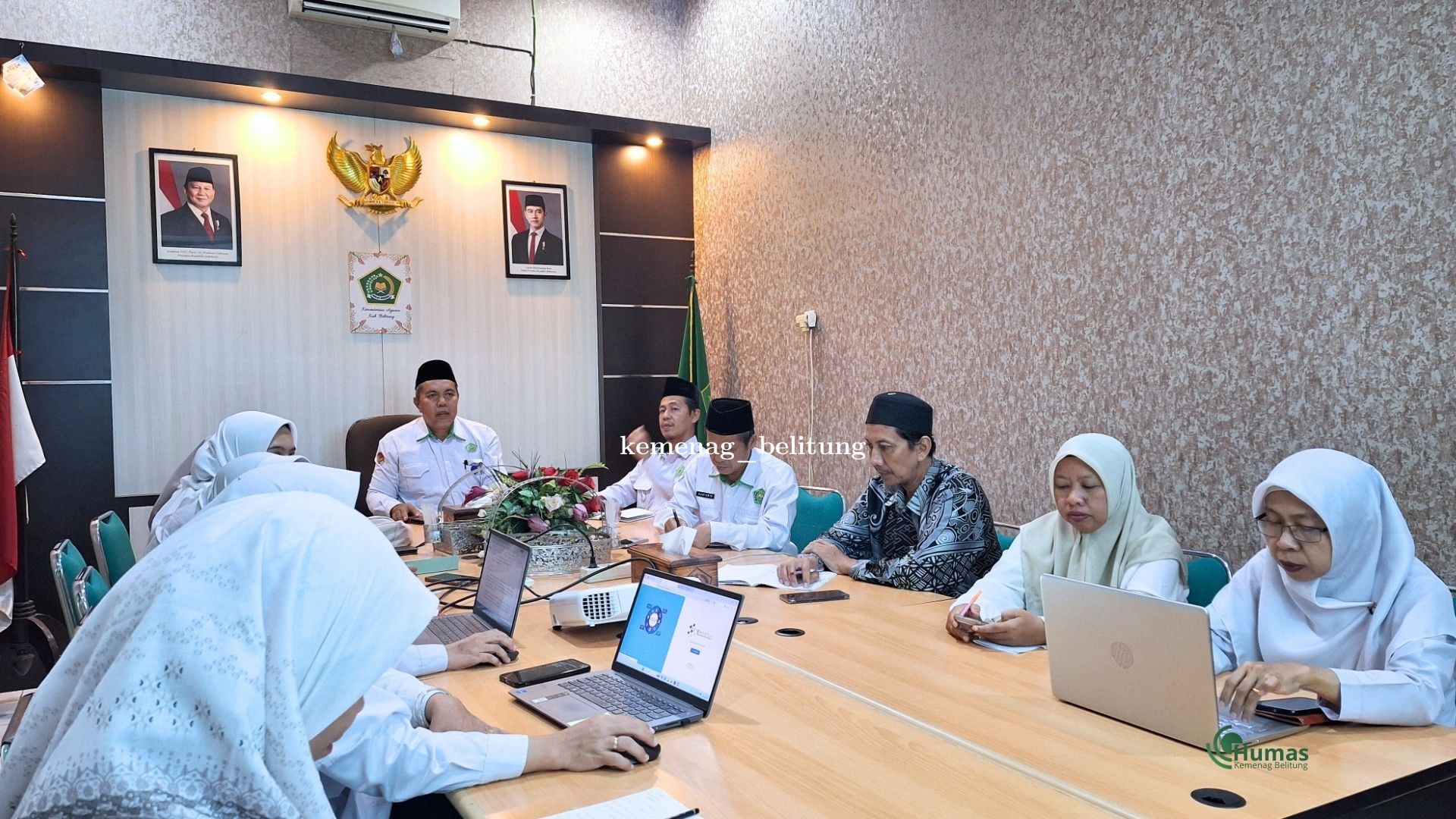 Kemenag Belitung Tingkatkan Kinerja Triwulan I Lewat Rapat Strategis