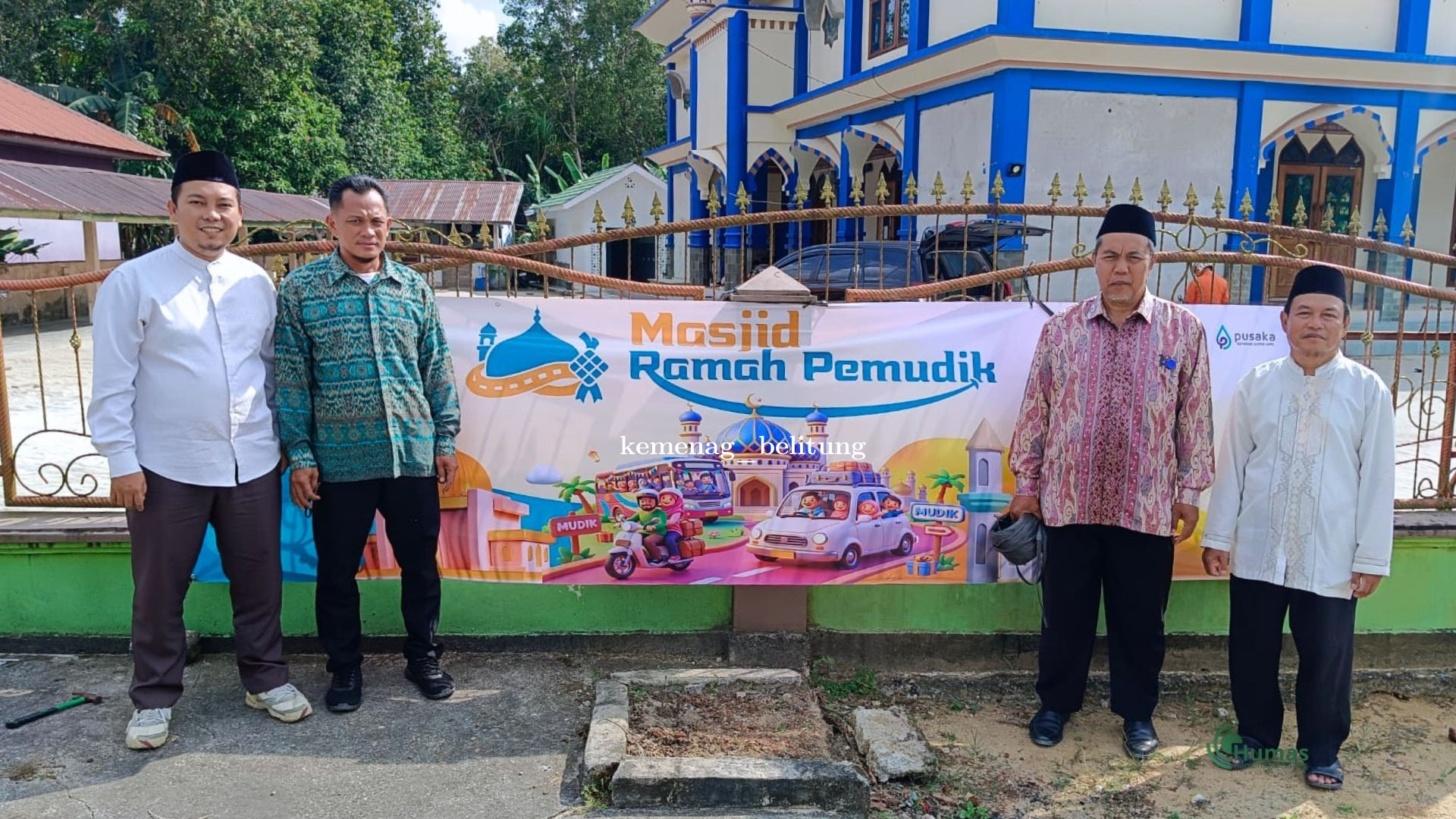 Kemenag Belitung Cek Masjid Ramah Pemudik Sambut Mudik Lebaran 2026