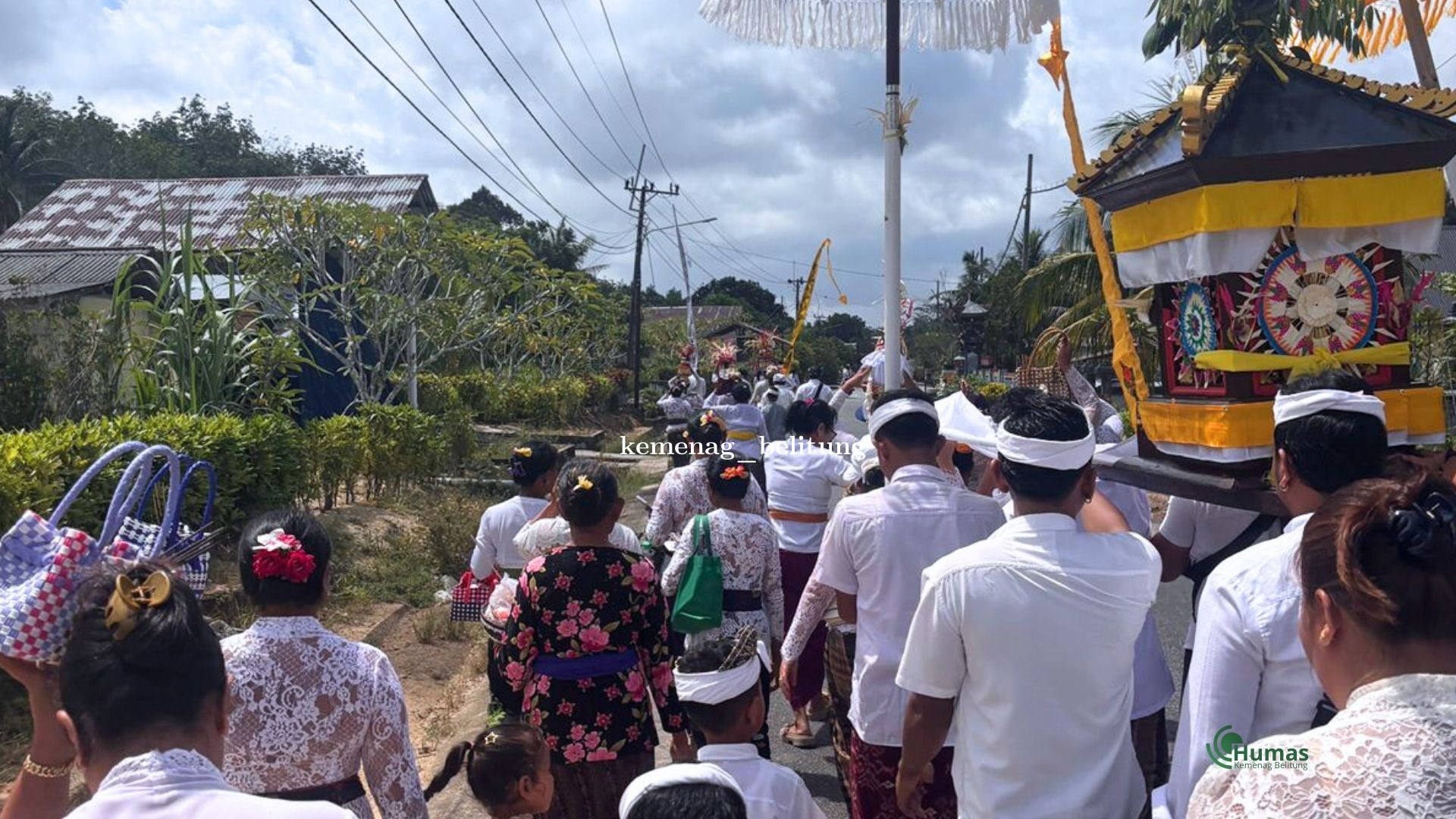 Hening Menuju Nyepi, Umat Hindu Balitung Laksanakan Ritual Penyucian Diri dan Alam
