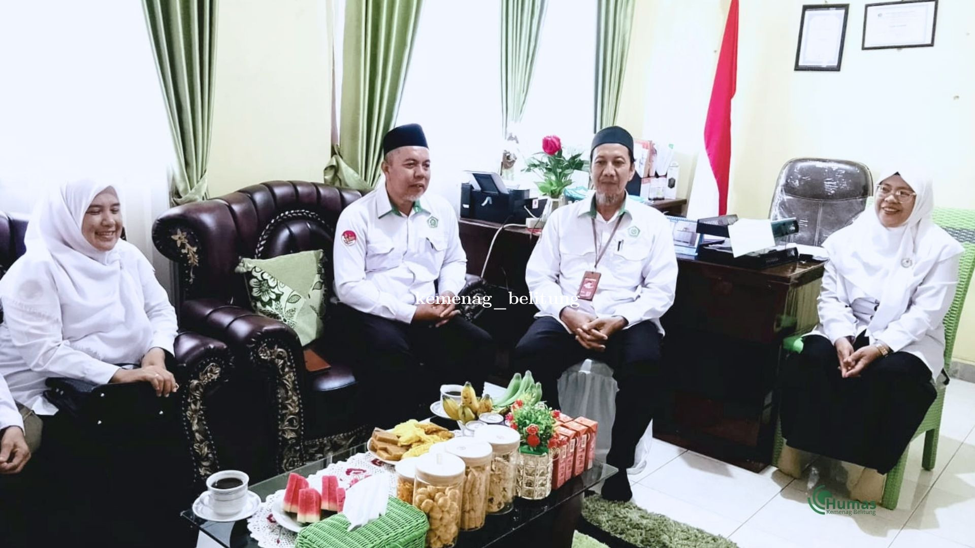 Kakan Kemenag Belitung Lakukan Kunjungan Kerja ke MTsN dan MIN 1