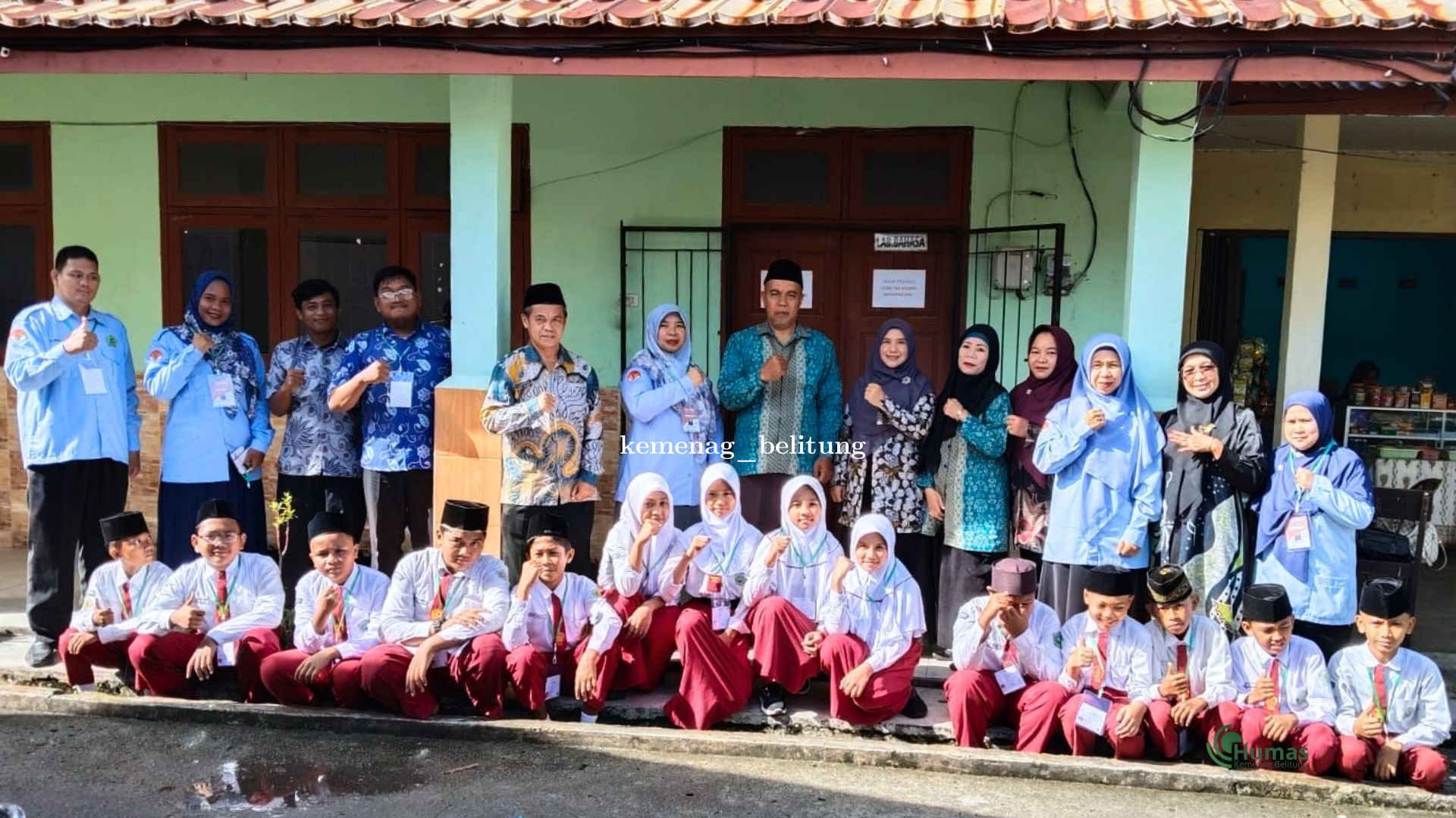 Kemenag Belitung Pantau TKA MIN 1, Ujian Tertib dan Lancar