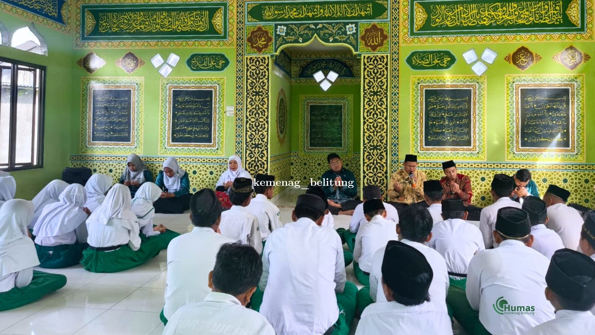 MIN 1 Belitung Gelar Kegiatan Muhasabah Jelang TKA untuk Murid Kelas VI