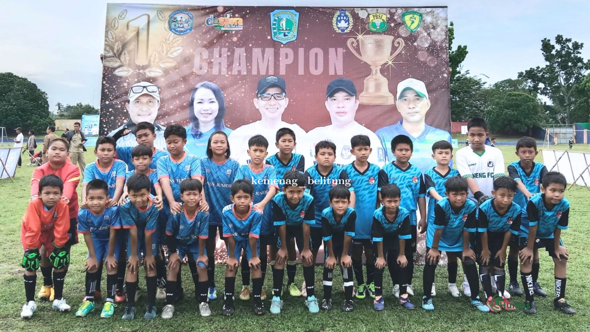 Tim Sepak Bola MIN 1 Belitung Ikuti Festival Olahraga Usia Dini 2026 Tingkat Kabupaten