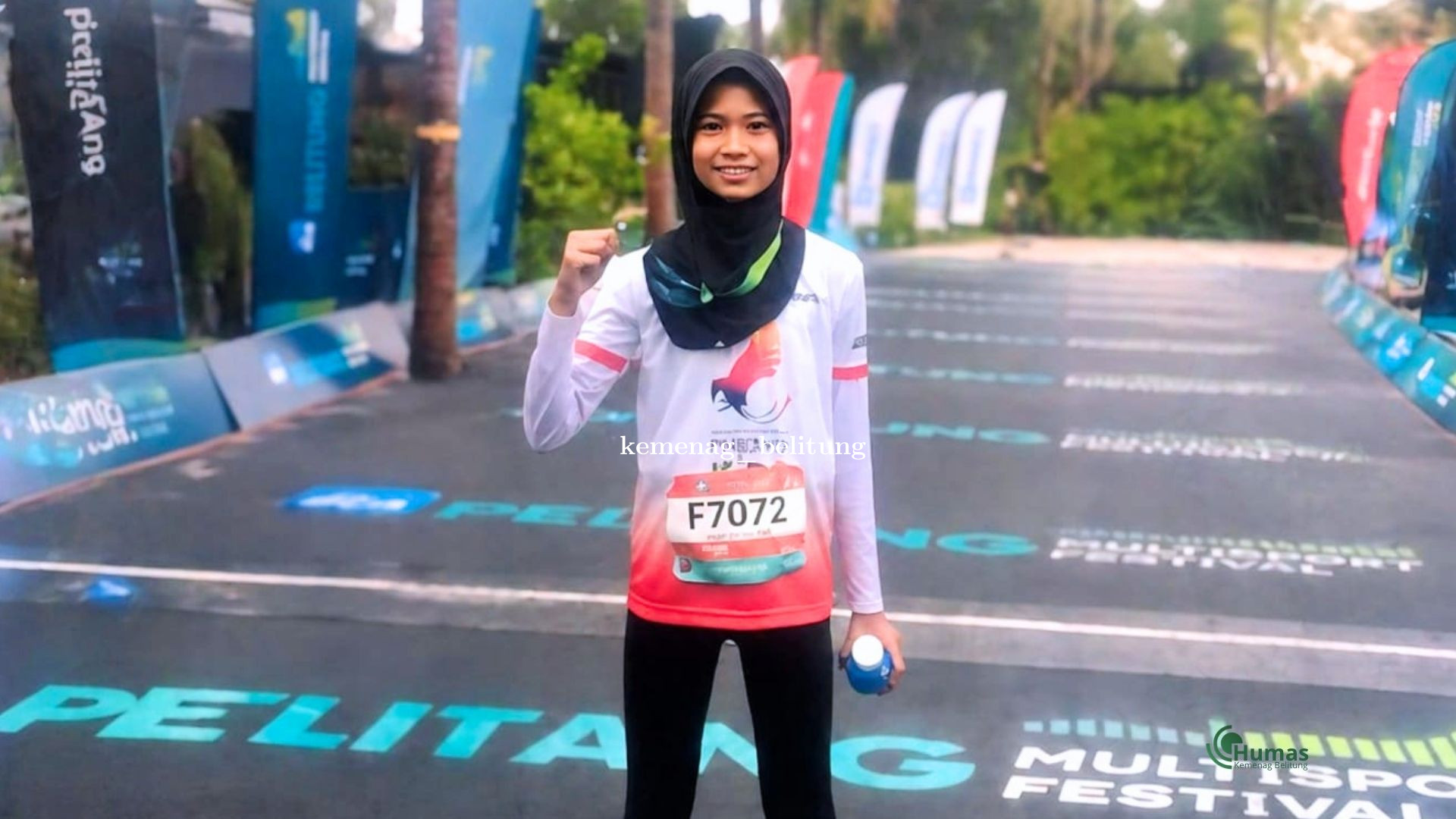 Murid MIN 1 Belitung Finish ke-1 Fun Run Phoenix Kids 2026