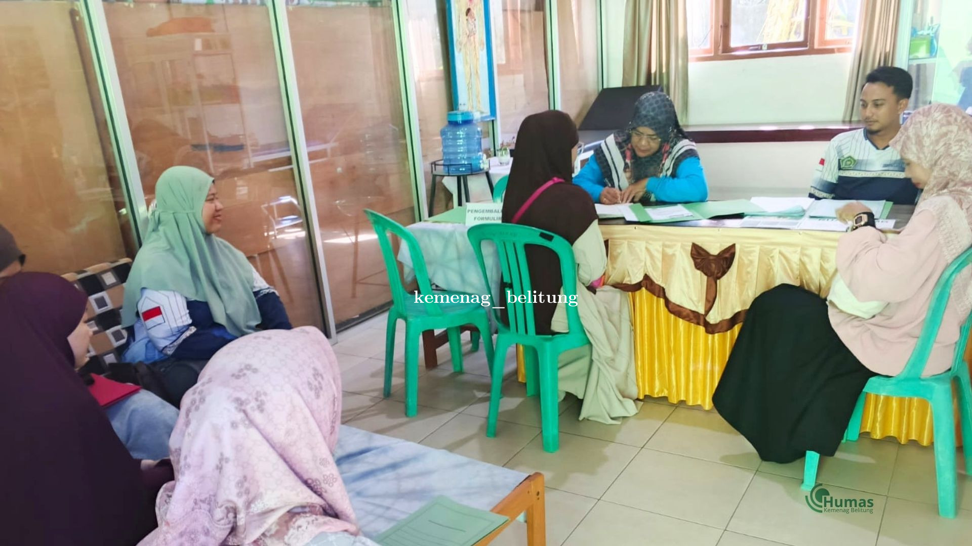 Antusiasme Hari Pertama PMB MIN 1 Belitung