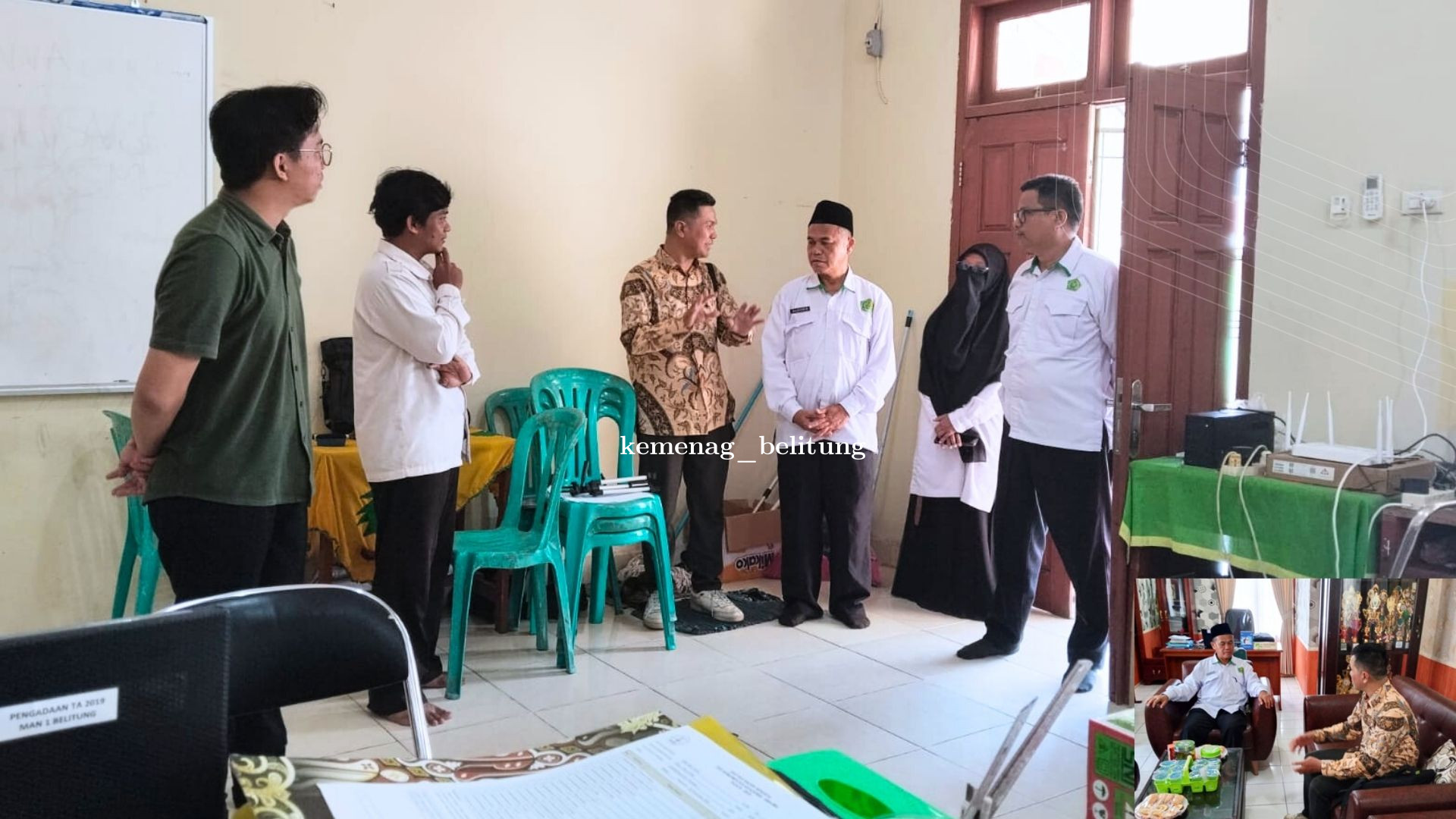 BPMP Babel Laksanakan Monitoring TKA di MAN 1 Belitung, Telusuri Proses Ujian dan Fasilitas Madrasah