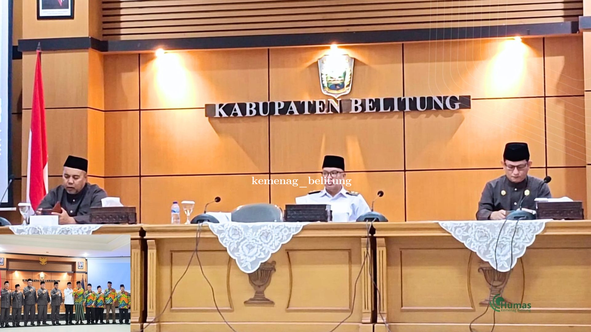 Belitung Lepas Kafilah MTQH ke XIV Bangka Belitung: Wakil Bupati Beri Pesan Harumkan Daerah