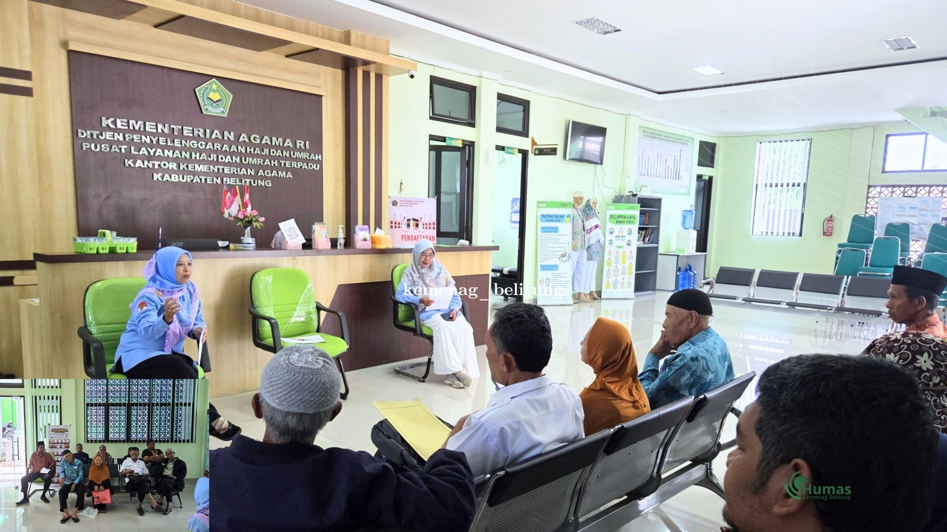 Kemenag Belitung Gelar Sosialisasi bagi Calon Jemaah Haji Tambahan 20% Kuota Tahun 2025