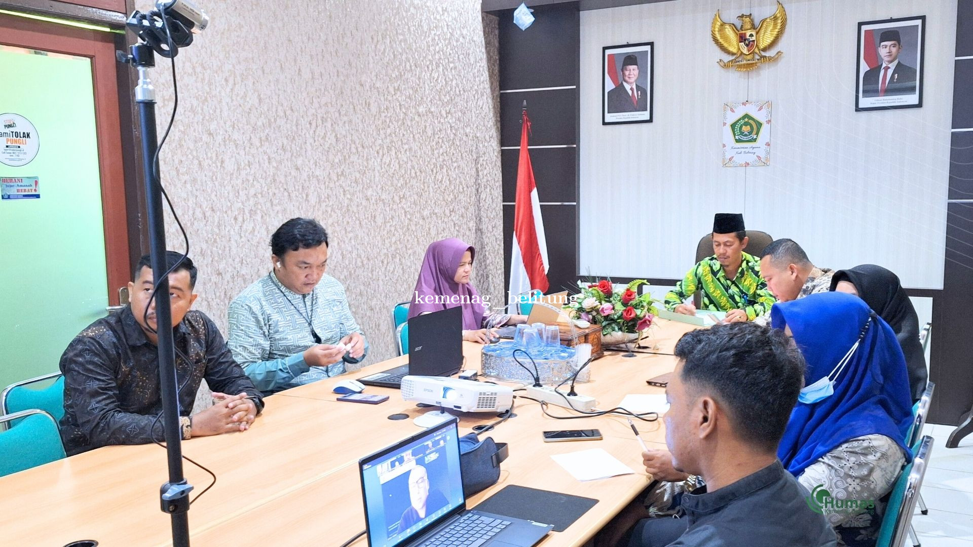 Kemenag Belitung Ikuti Sosialisasi Teknis Pemanfaatan Aplikasi PTSP untuk Tingkatkan Layanan Digital