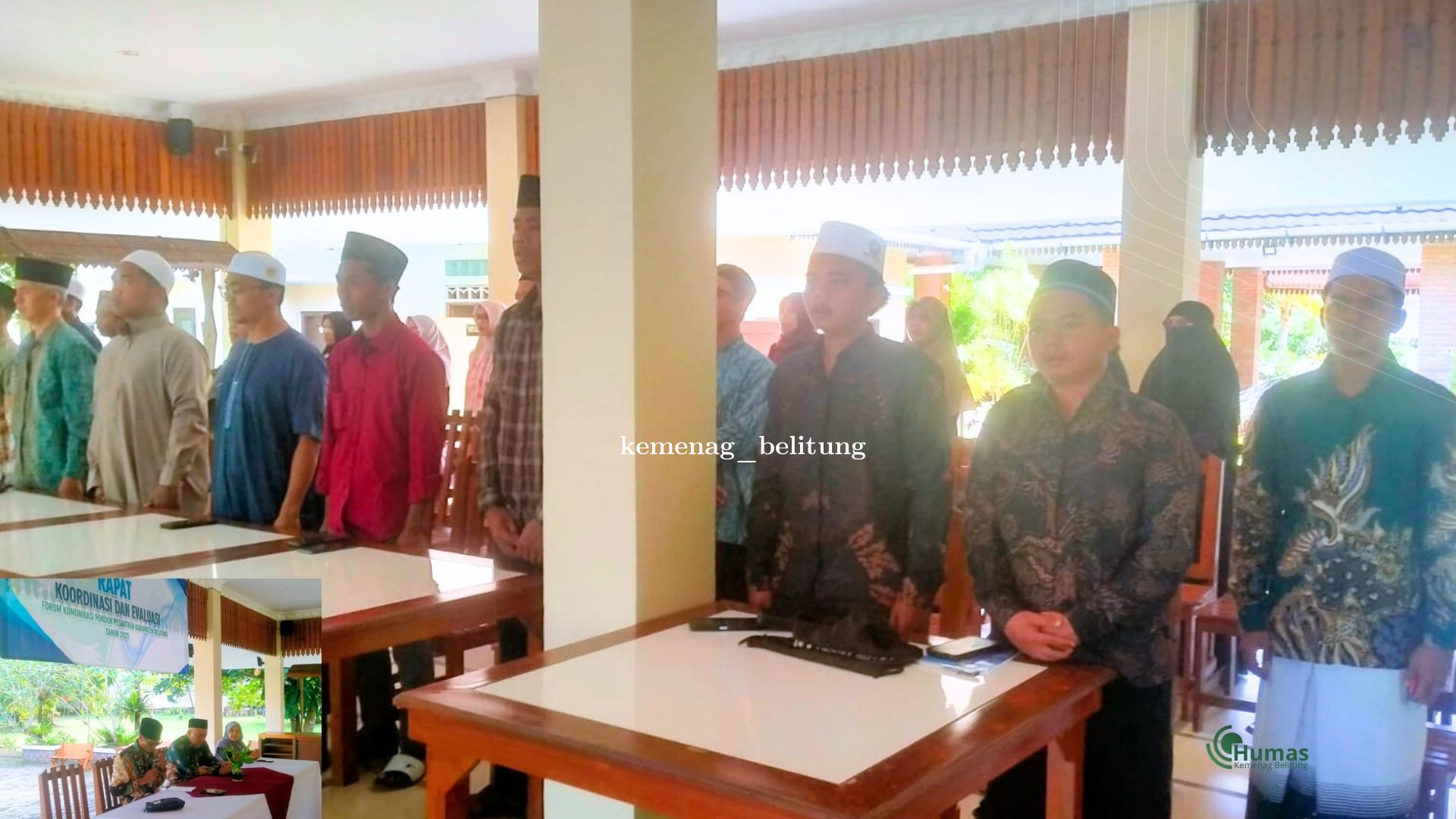 Kepala Kemenag Belitung Hadiri Rakor dan Evaluasi FKPP di Pantai Pendaunan