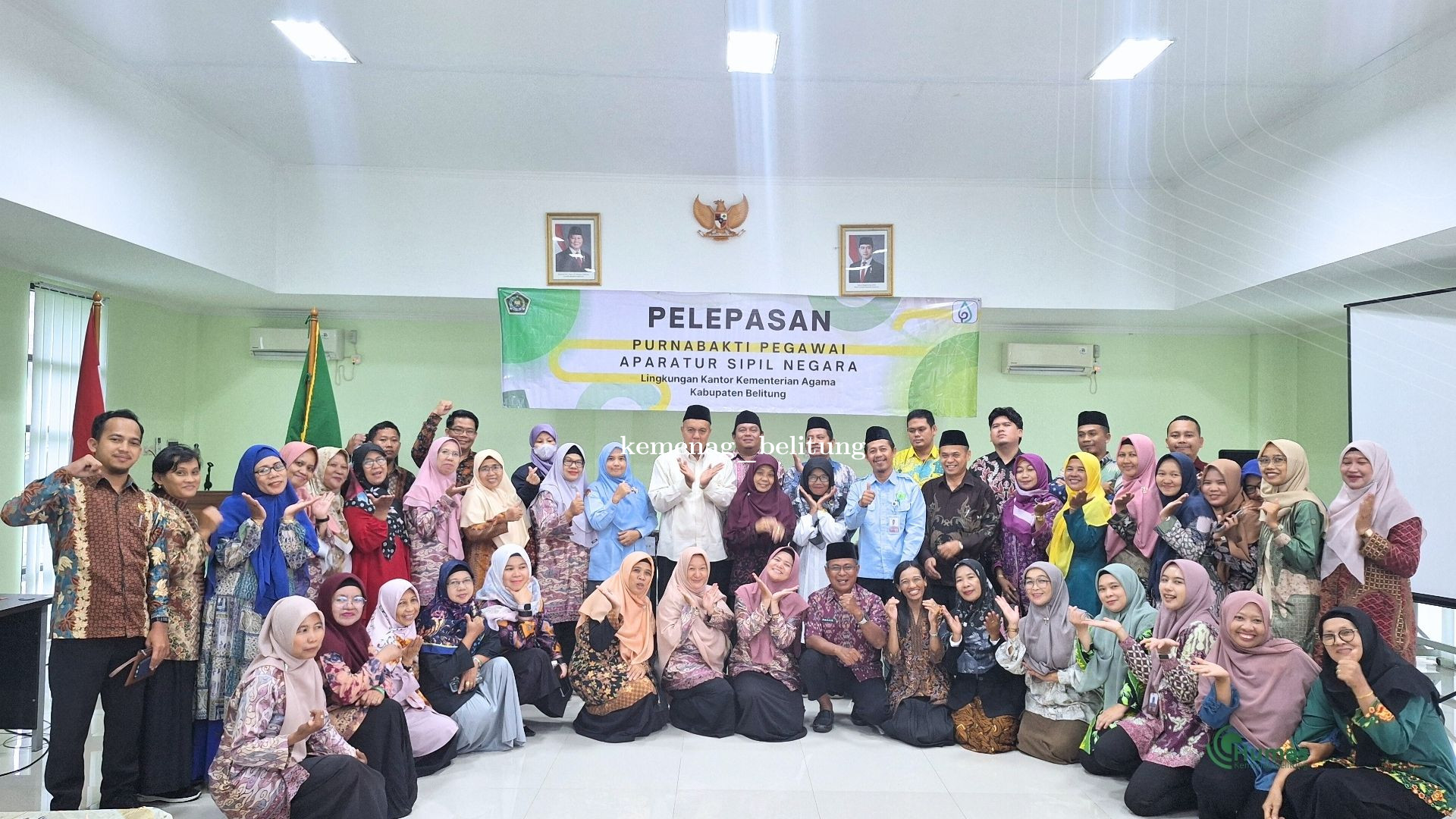 2 Pegawai Masuki Masa Purnabakti, Kemenag: Hanya Perpisahan Tugas, Bukan Perpisahan Keluarga Kemenag