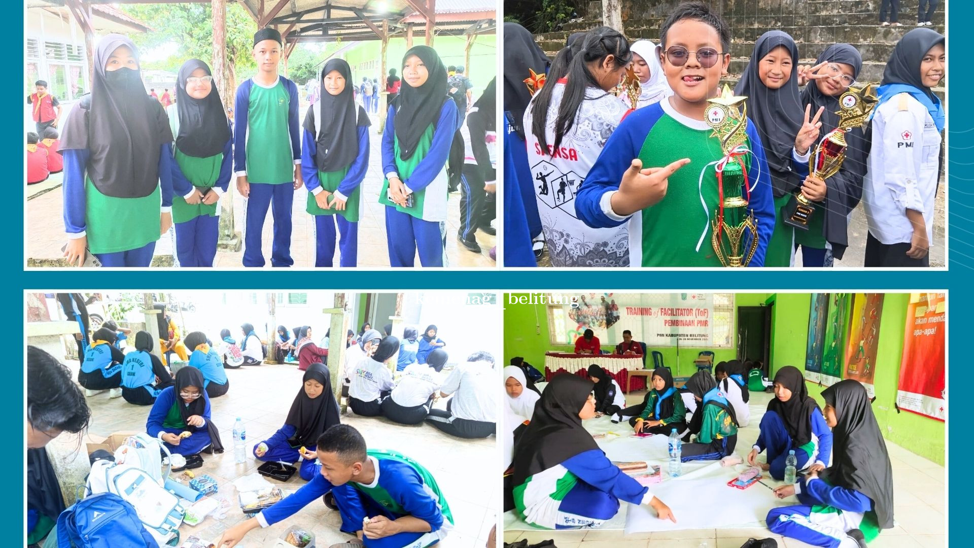 PMR MTsN 1 Belitung Raih Prestasi di Ajang Lomba PMR Se-Kabupaten Belitung 2025