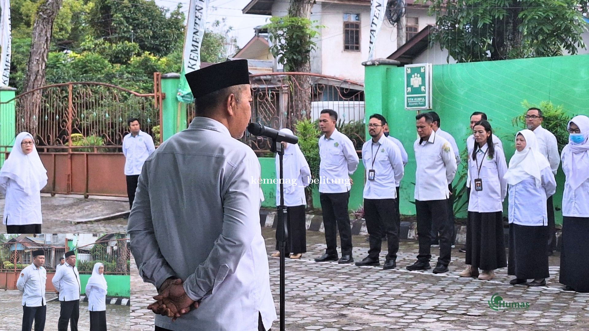 Apel Pagi Kemenag Belitung: Tekankan Tertib Administrasi, HAB ke-80, & Disiplin Kerja Akhir Tahun