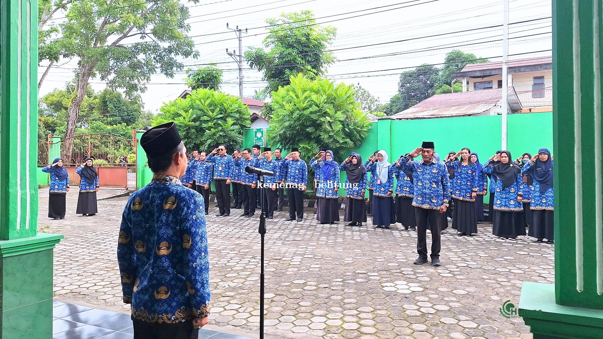 Kemenag Belitung Teguhkan Semangat Kebangsaan di Upacara Hari Kesaktian Pancasila 2025