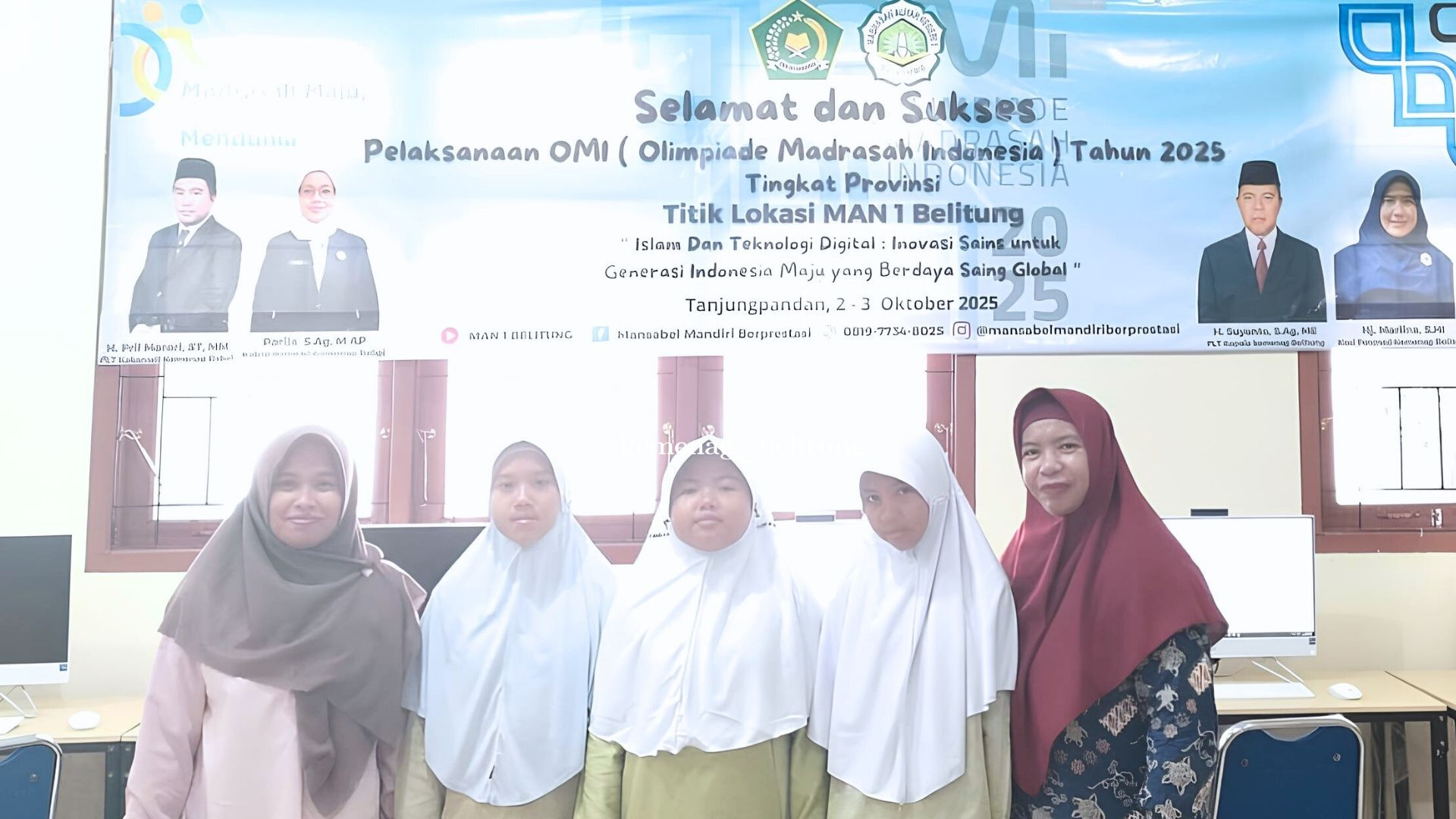 Siswa MIN 1 Belitung Ikuti Olimpiade Madrasah Indonesia (OMI) Tingkat Provinsi