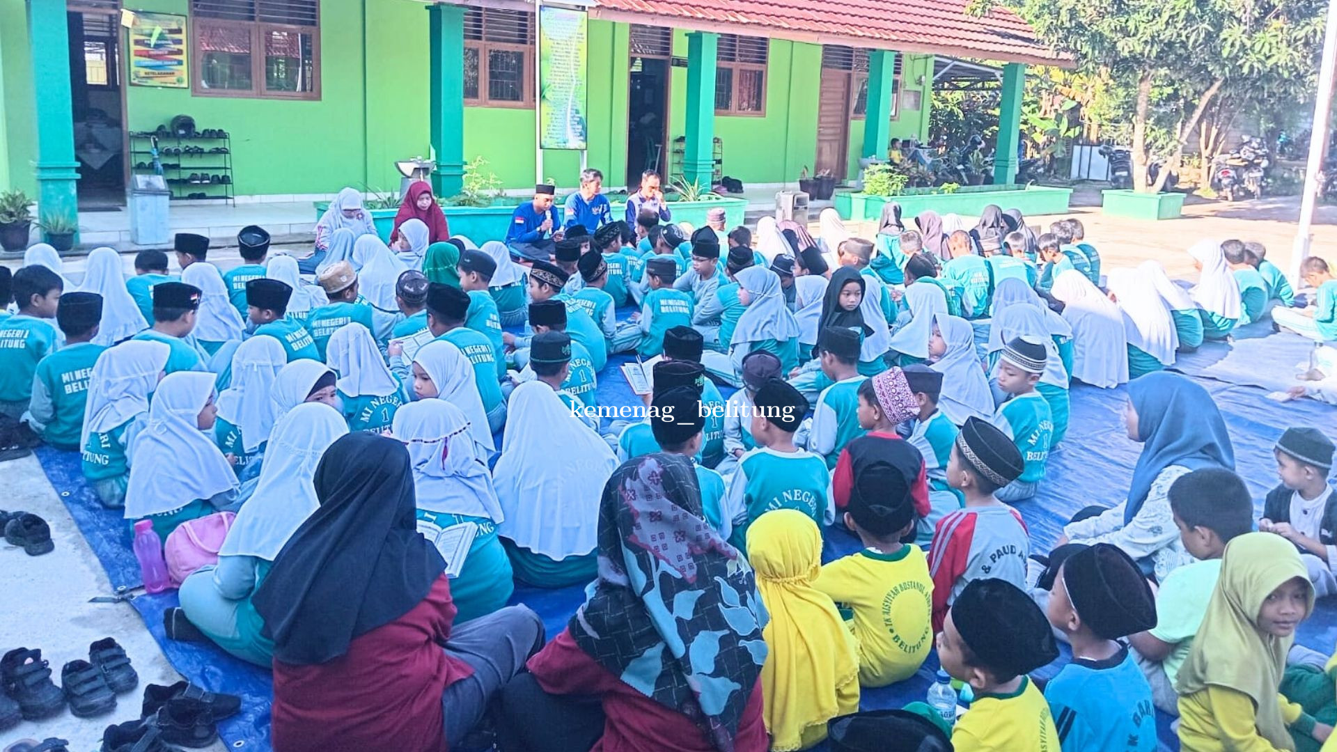 MIN 1 Belitung Gelar Doa Bersama untuk Zira, Humaira, dan Muhammad Soleh