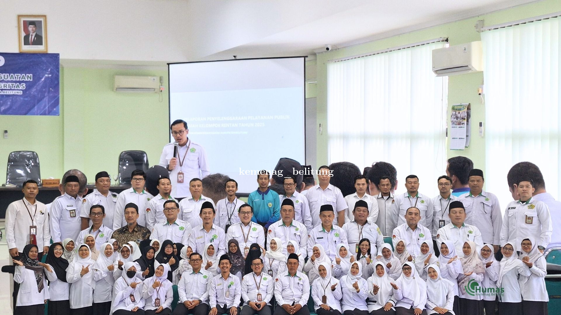 Perkuat Komitmen Reformasi Birokrasi, Tim Ortala Kanwil Babel Dampingi Pembangunan Zona Integritas