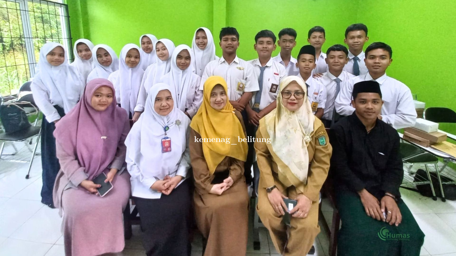 Dinas Kesehatan dan Kemenag Belitung Sinergi Gelar Bimtek PHBS di Pesantren