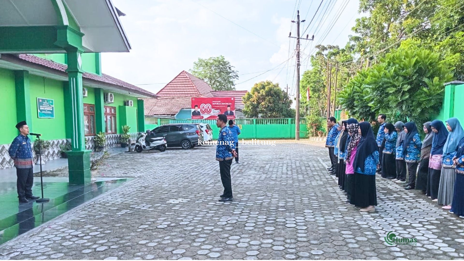Apel Akhir Pekan Jadi Momen Kebersamaan ASN Kemenag Belitung: Tetap Semangat Berkhidmat!