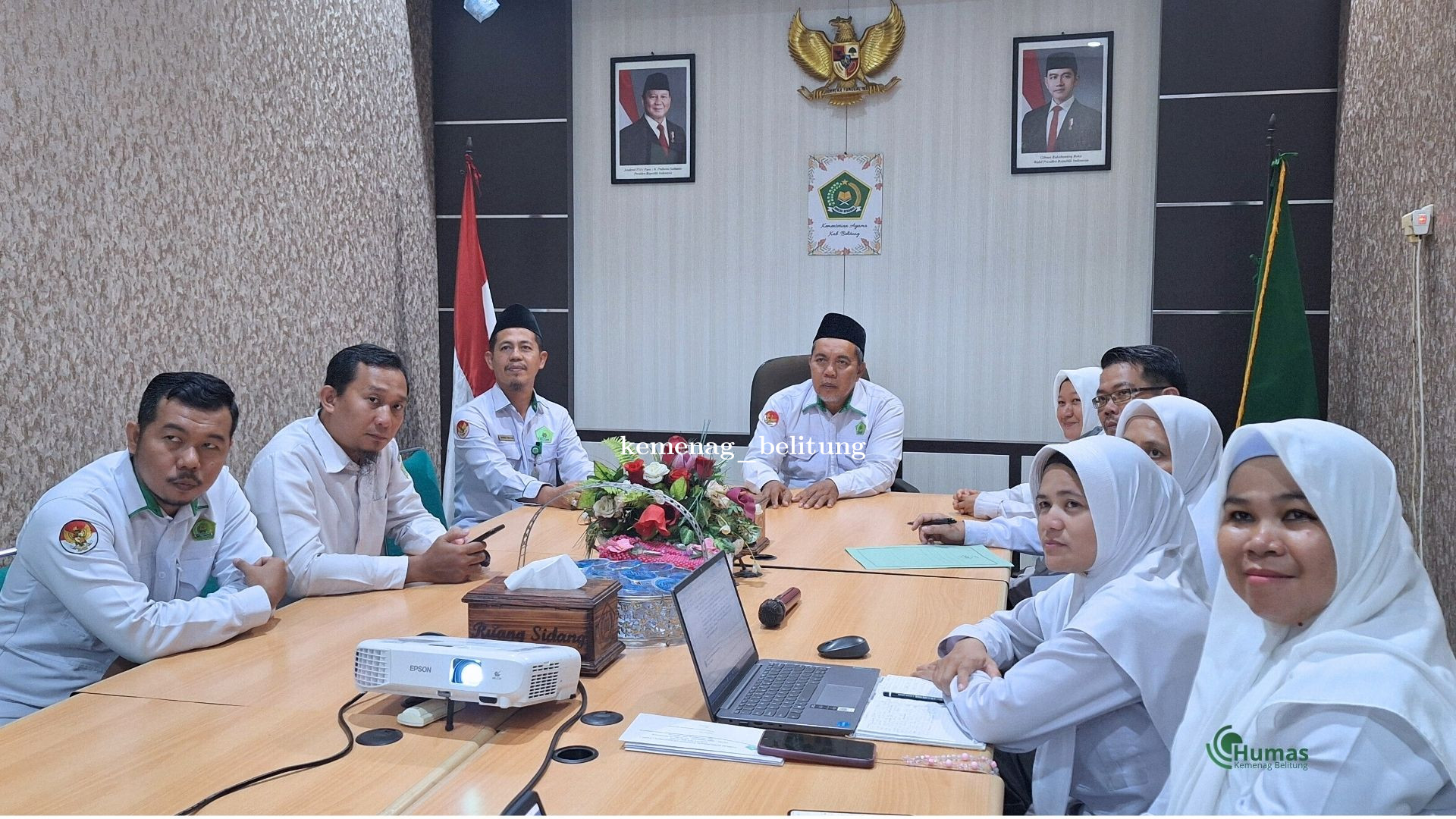 Kemenag Belitung Ikuti Monev Capkin Triwulan III: Dorong Optimalisasi Capaian Kinerja Akhir Tahun