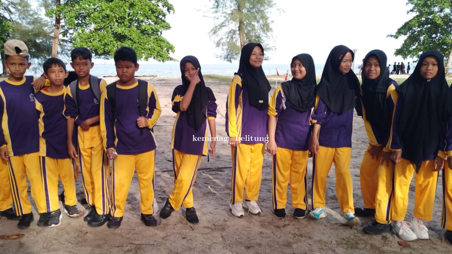 MIN 1 Belitung Ikuti Lomba Olahraga Tradisional, Lestarikan Budaya Lewat Semangat Sportivitas