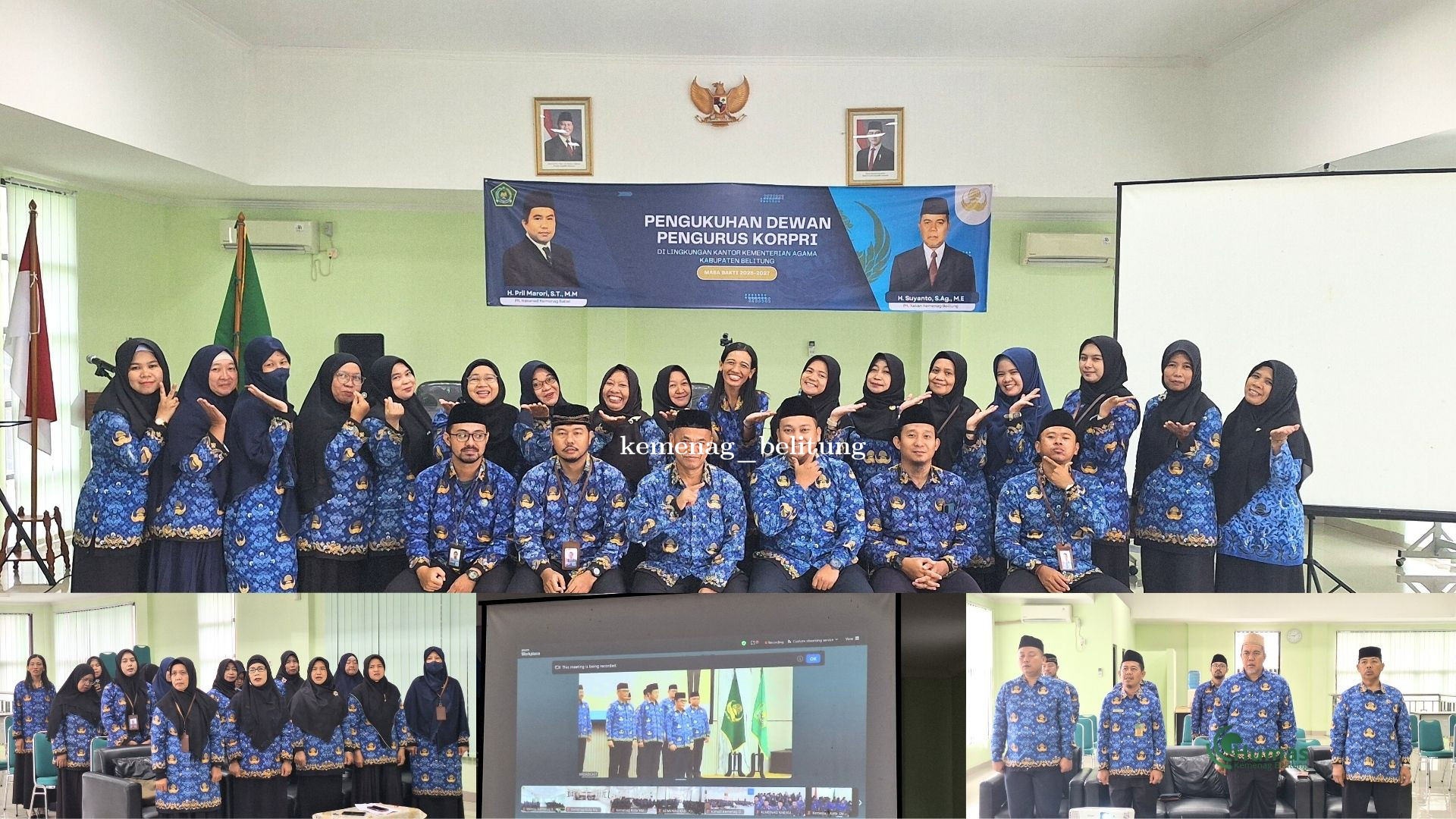 Semangat Baru ASN Belitung! 10 PPPK Resmi Dilantik, KORPRI Kemenag Siap Berkarya untuk Umat