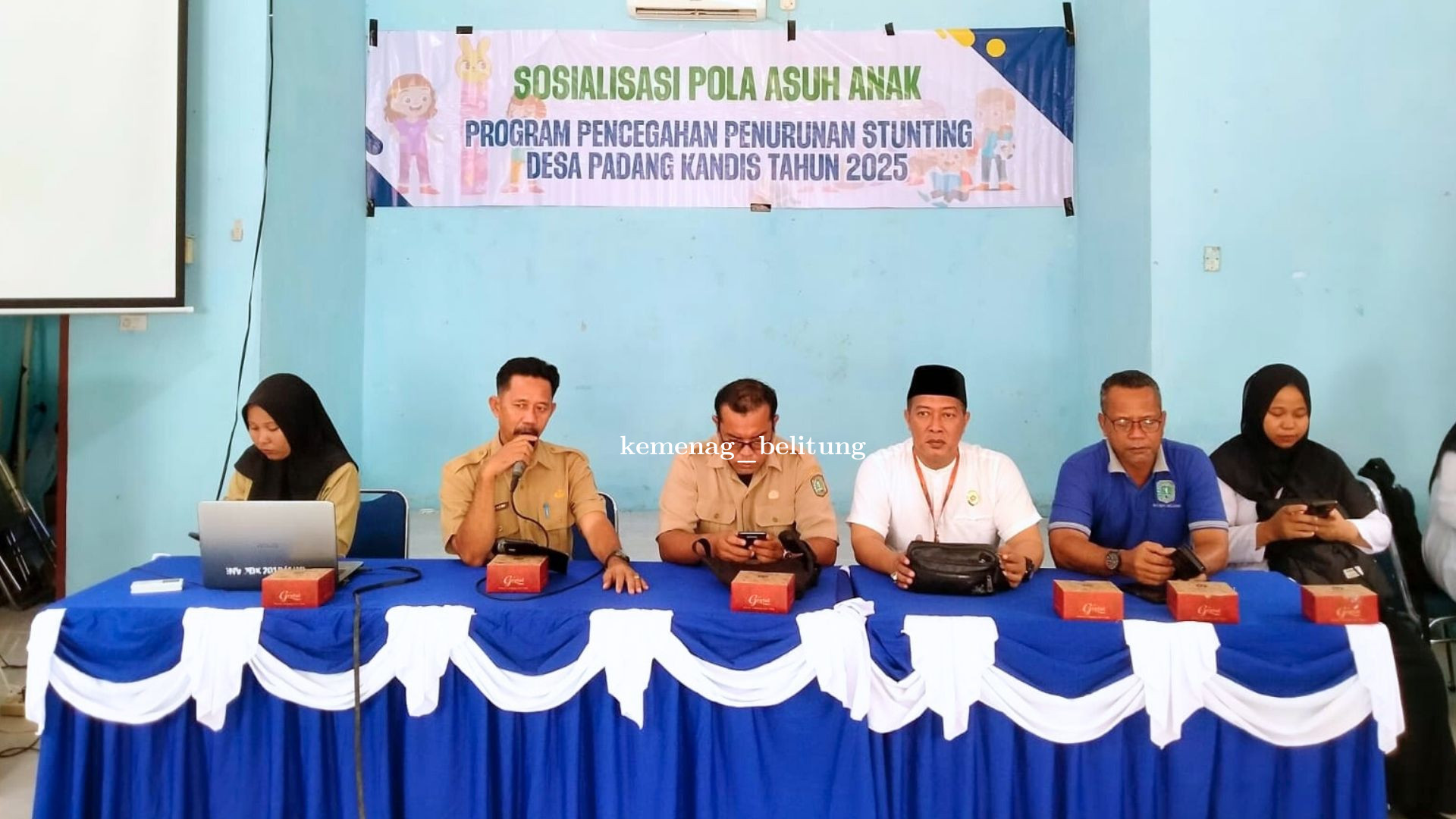 KUA Membalong Dukung Pencegahan Stunting Melalui Sosialisasi Pola Asuh Anak di Padang Kandis