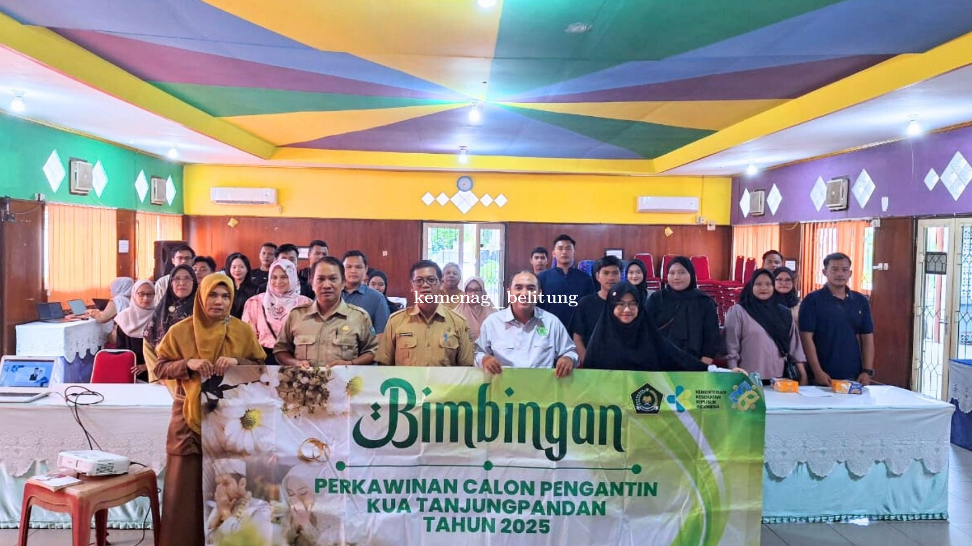 Bimbingan Perkawinan KUA Tanjungpandan Libatkan Camat, BKKBN, dan Puskesmas