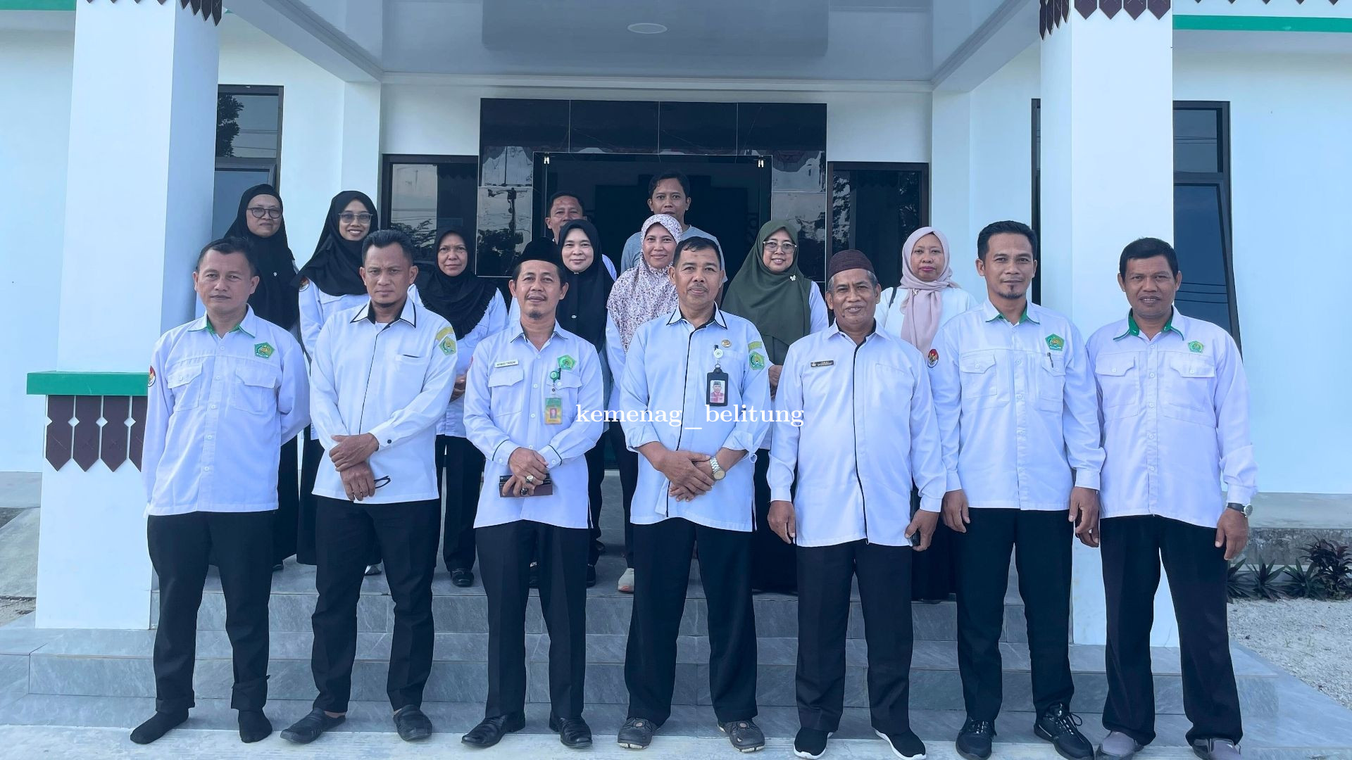 Bimas Islam Kemenag Belitung Gelar Monev di KUA Badau untuk Tingkatkan Kinerja ASN dan Penyuluh