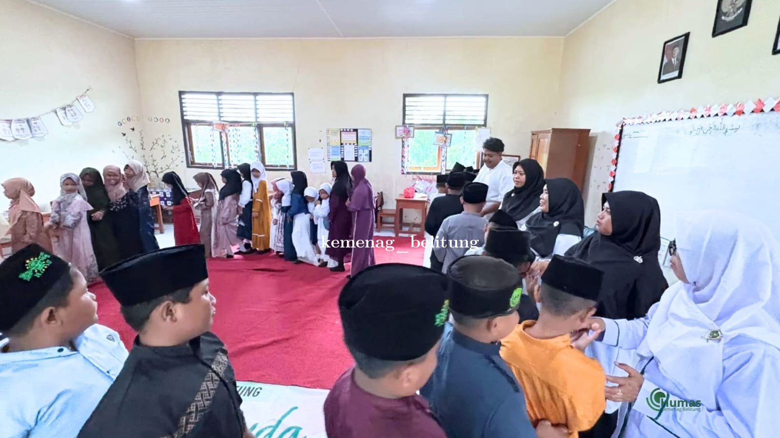 MIN 2 Belitung Kampus B Gelar Halalbihalal Penuh Kebersamaan
