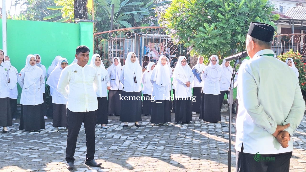 Apel Pagi Kankemenag Belitung: Plt. Kepala Kantor Sampaikan Agenda Penting Mingguan