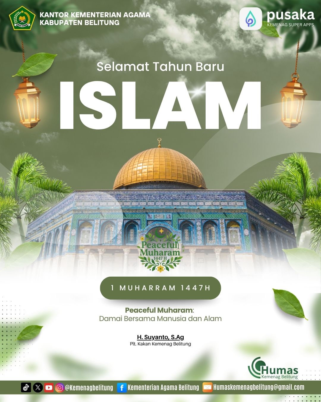 Tahun Baru Islam 1 Muharram 1447 H